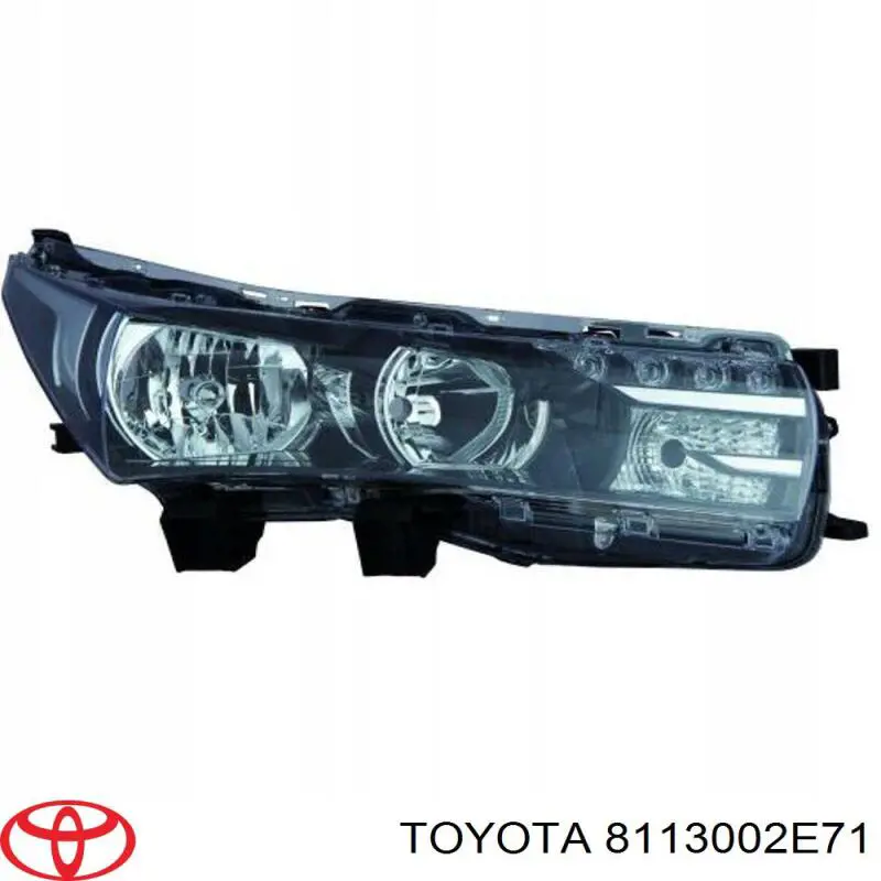 8113002E71 Toyota Luz direita