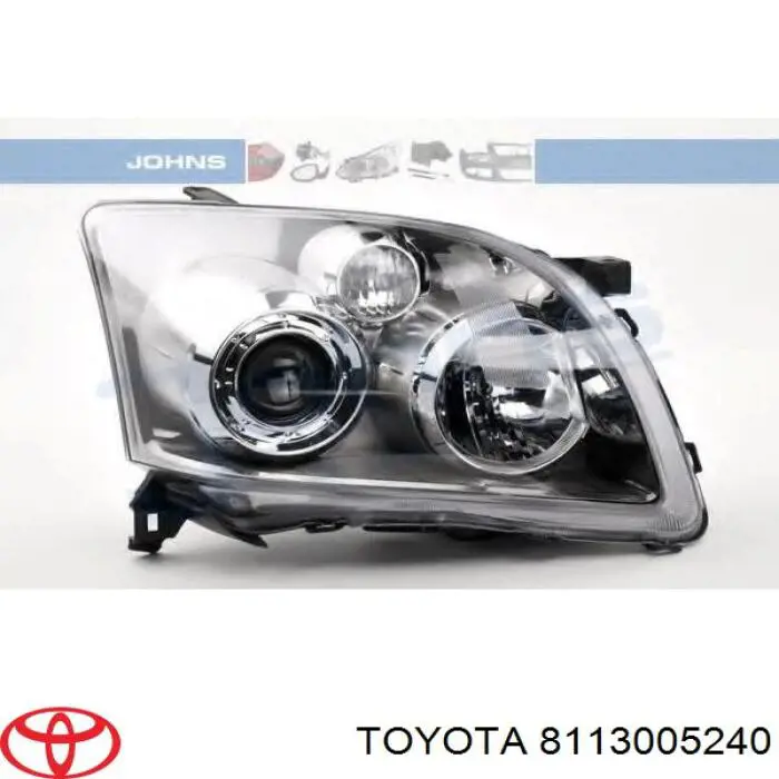 Luz direita Toyota 8113005240 preço, a partir de 177,86 USD
