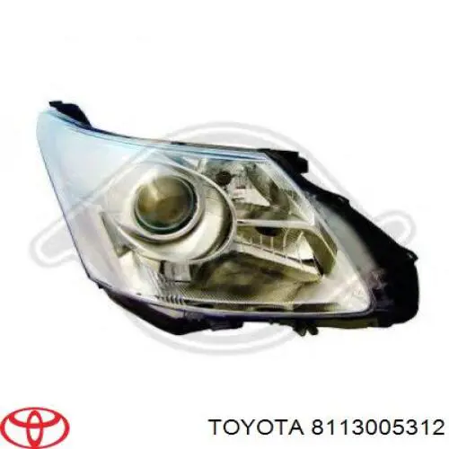 8113005312 Toyota Luz direita