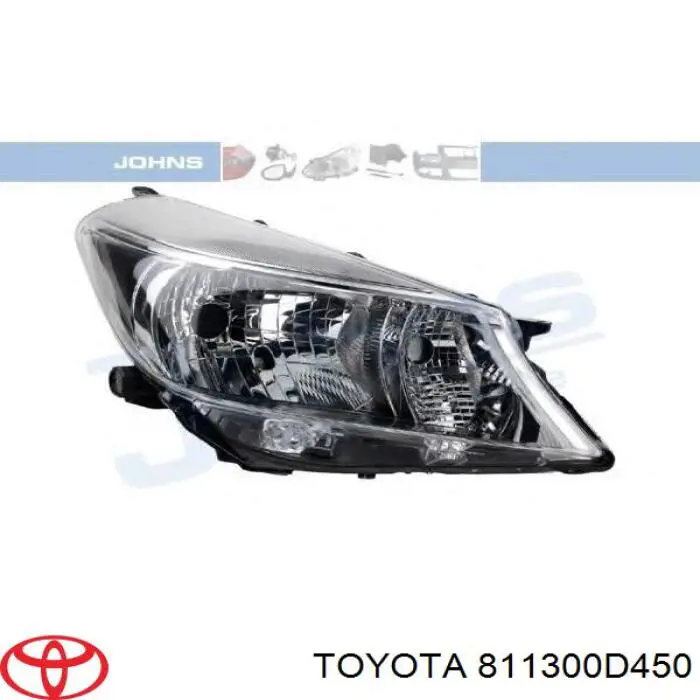 Compre 811300D450 Toyota Luz direita