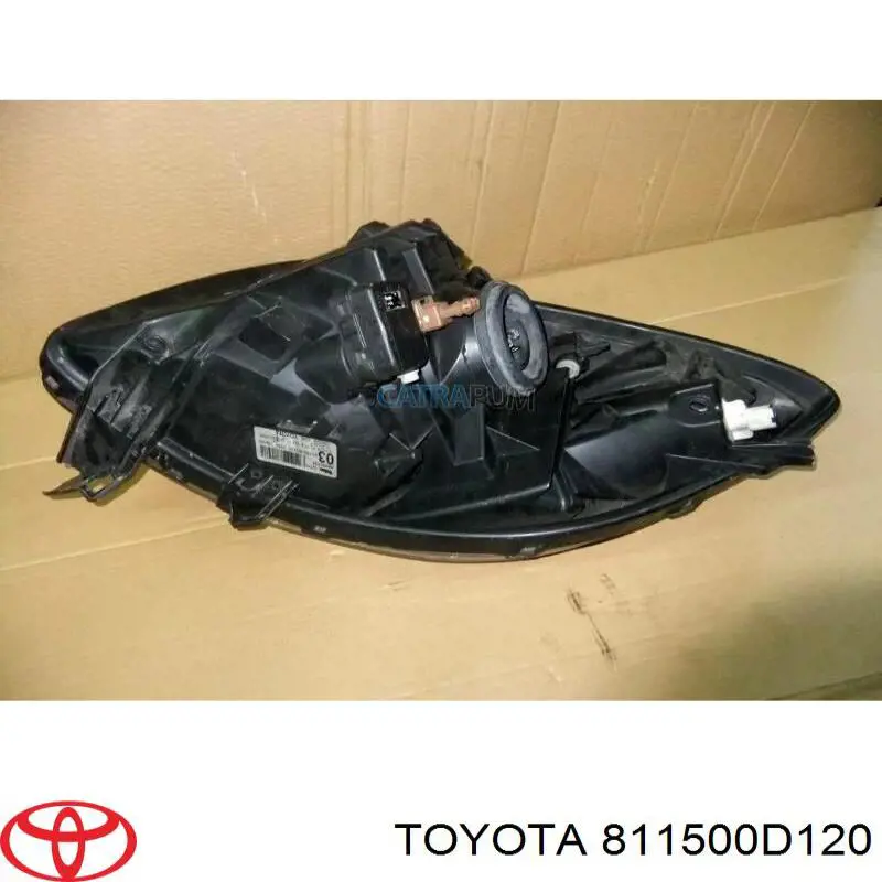 Luz esquerda Toyota 811500D120 preço, a partir de 255,38 USD