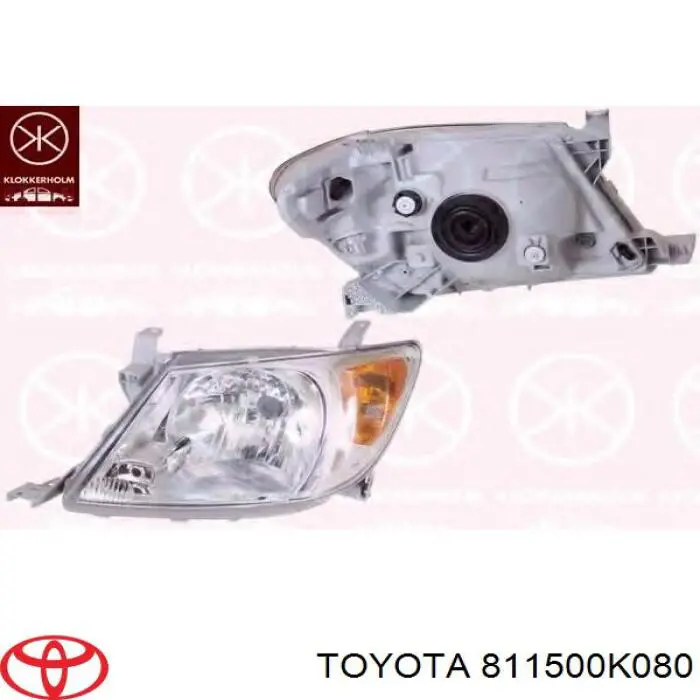 Compre 811500K080 Toyota Luz esquerda