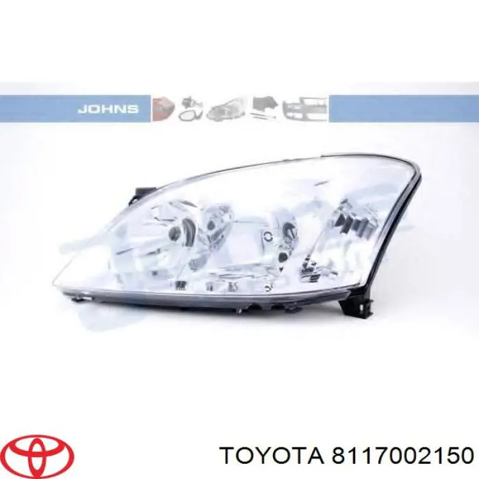 8117002150 Toyota Luz esquerda