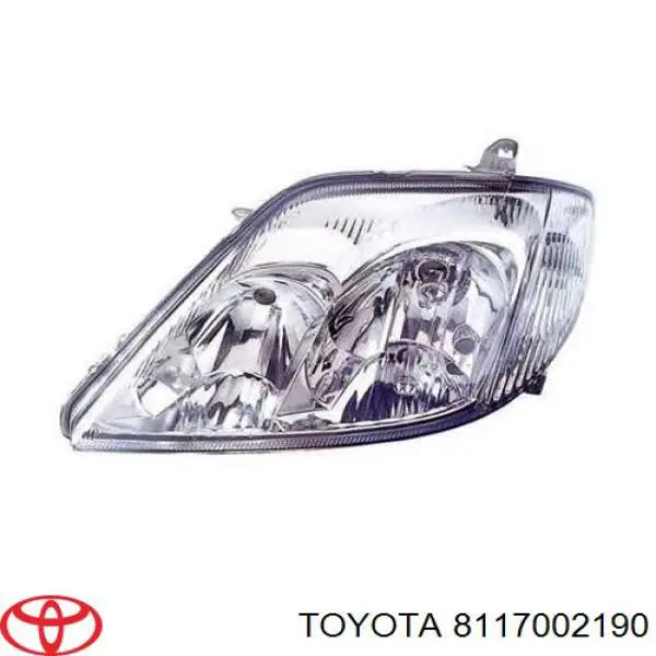 Luz esquerda Toyota 8117002190 preço, a partir de 164,03 USD