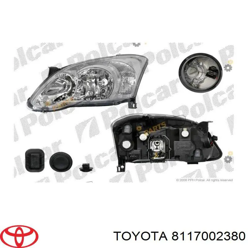 Compre 8117002380 Toyota Luz esquerda