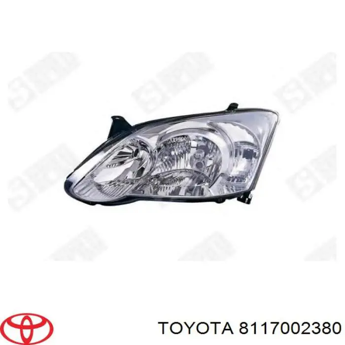 Luz esquerda Toyota 8117002380 preço, a partir de 116,70 USD