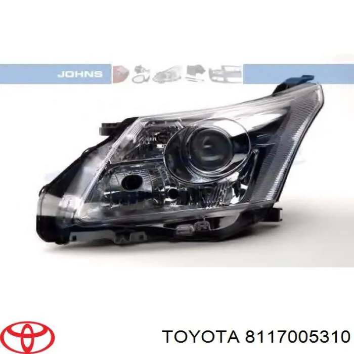 Luz esquerda Toyota 8117005310 preço, a partir de 241,96 USD