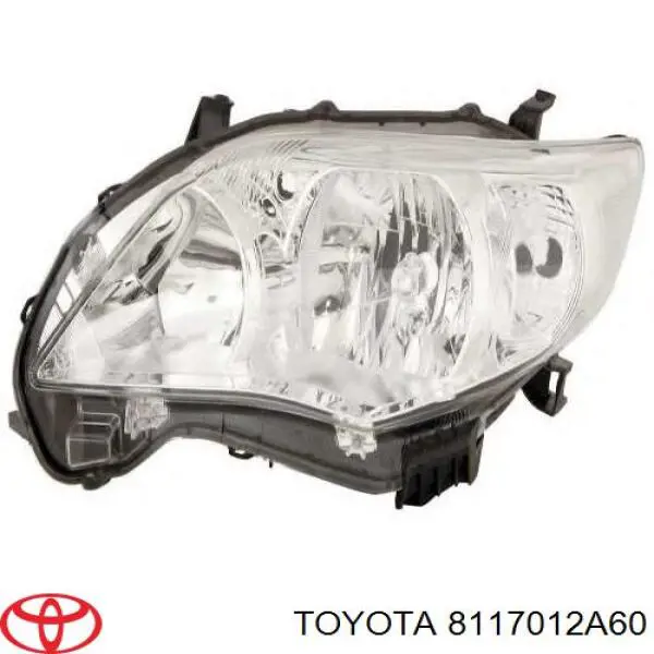 8117012A60 Toyota Luz esquerda