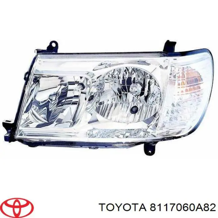 Compre 8117060A82 Toyota Luz esquerda