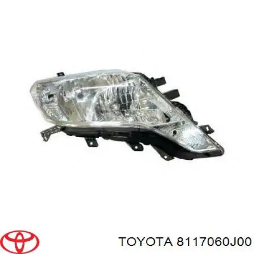 8117060J00 Toyota Luz esquerda