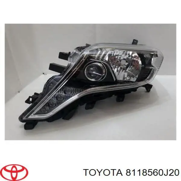 8118560J20 Toyota Luz esquerda