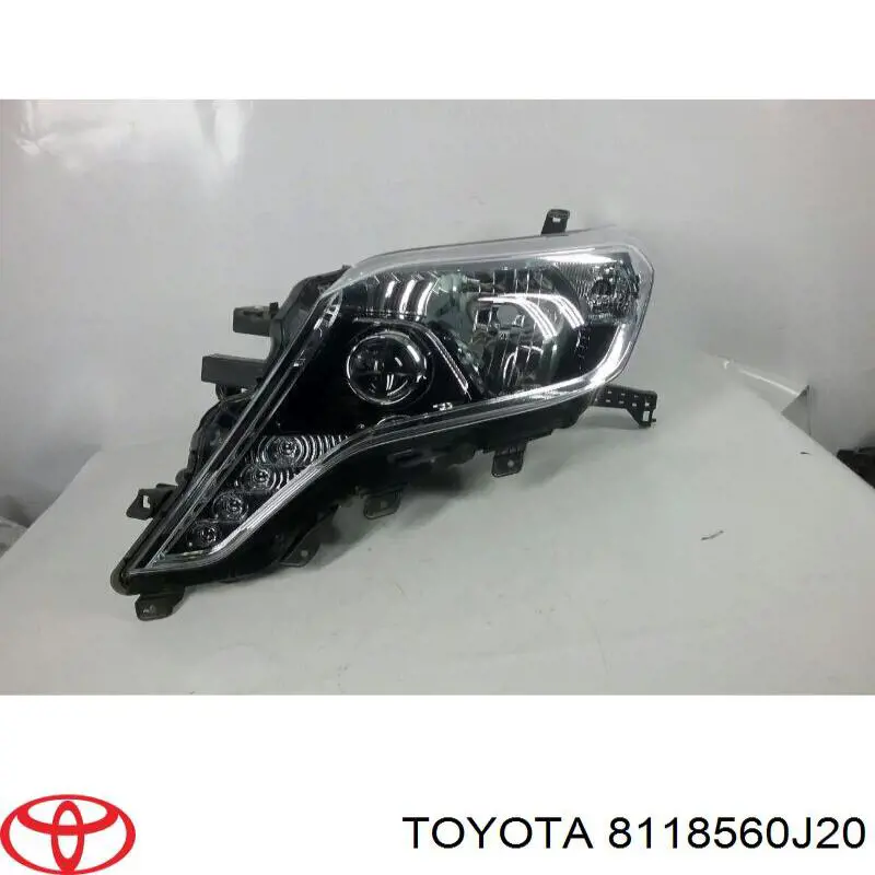 Luz esquerda Toyota 8118560J20 preço, a partir de 1120,77 USD