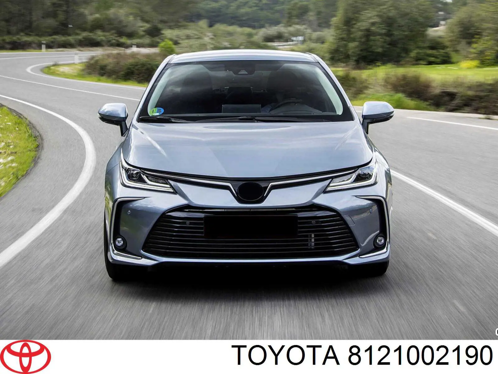 8121002190 Toyota Luzes de nevoeiro direitas