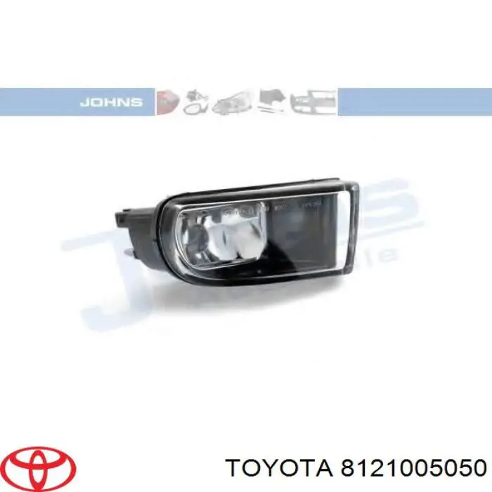 8121005050 Toyota Luzes de nevoeiro direitas