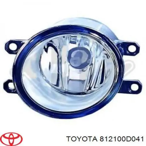 Luzes de nevoeiro direitas Toyota 812100D041 preço, a partir de 44,27 USD