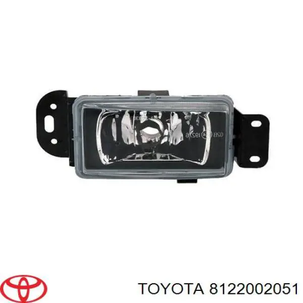 Luzes de nevoeiro esquerdas Toyota 8122002051 preço, a partir de 49,64 USD
