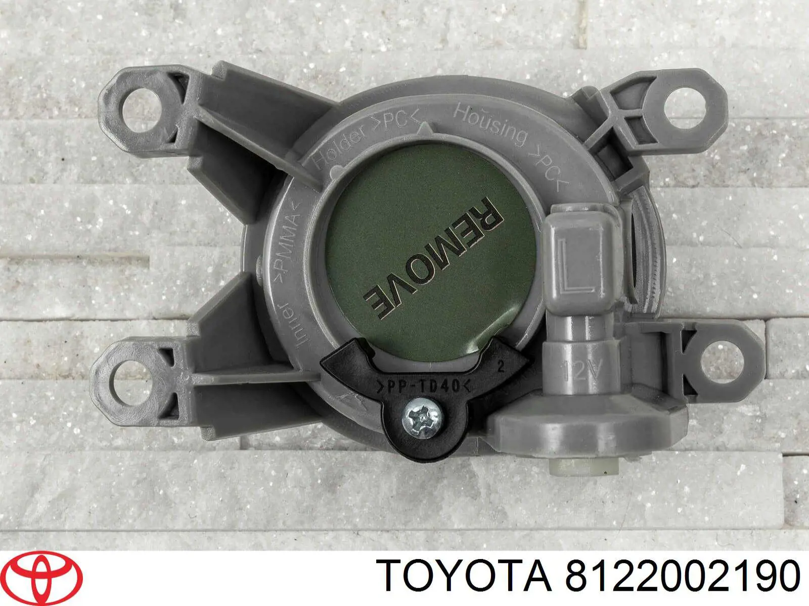 8122002190 Toyota Luzes de nevoeiro esquerdas