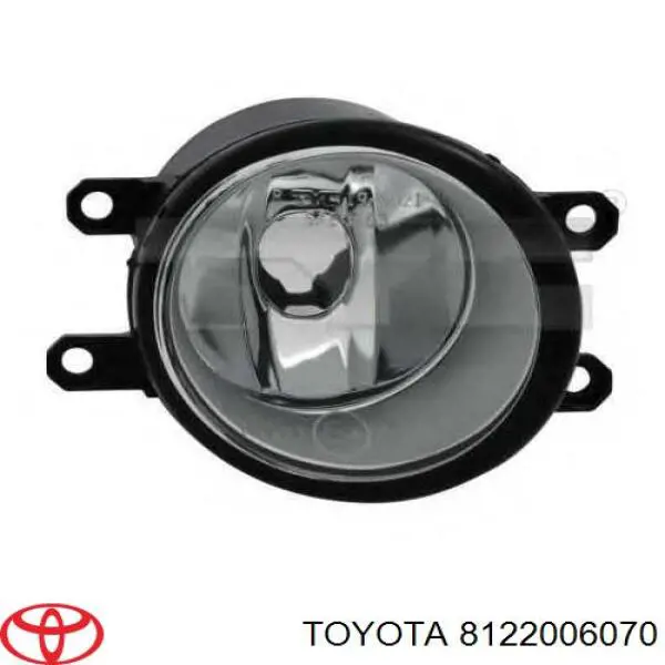 Luzes de nevoeiro esquerdas Toyota 8122006070 preço, a partir de 59,96 USD