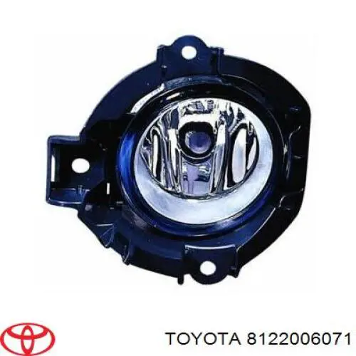 Luzes de nevoeiro esquerdas Toyota 8122006071 preço, a partir de 59,74 USD