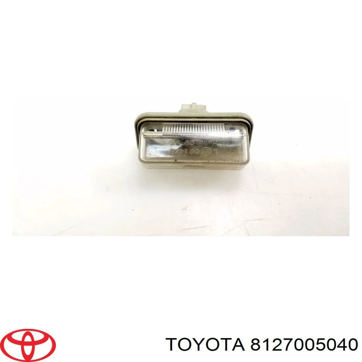 Compre 8127005040 Toyota Lanterna da luz de fundo de matrícula traseira