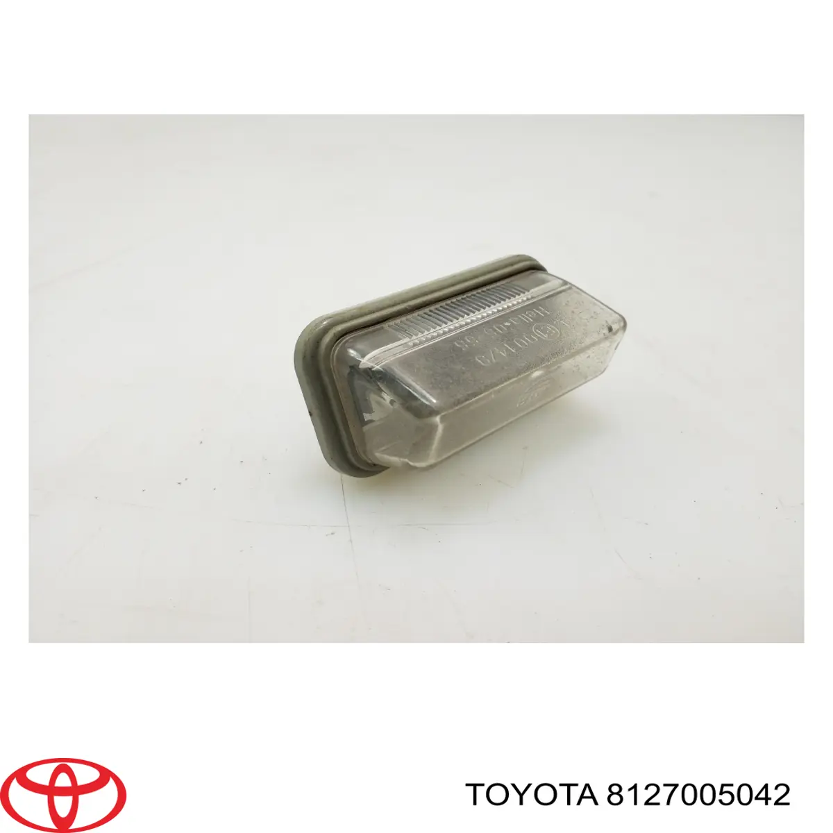 8127005042 Toyota Lanterna da luz de fundo de matrícula traseira