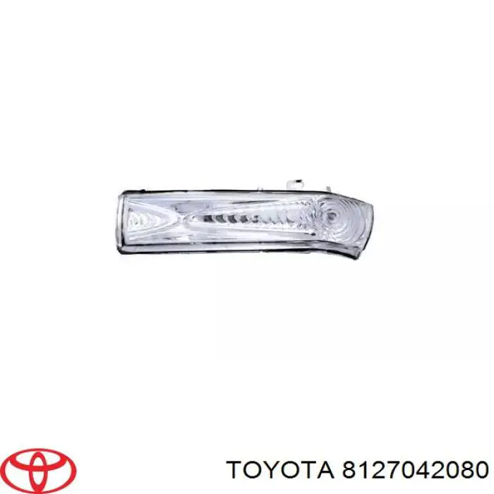 8127042081 Toyota Lanterna da luz de fundo de matrícula traseira