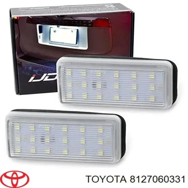 Lanterna da luz de fundo de matrícula traseira MRB47128 MarkBest