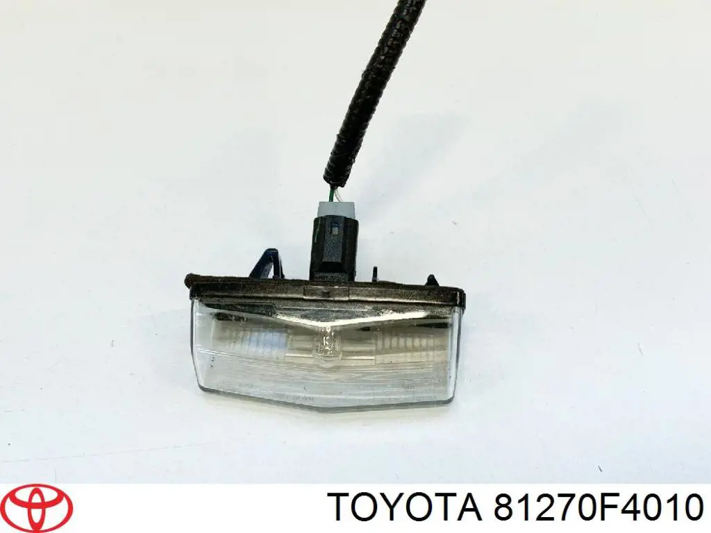 81270F4010 Toyota Lanterna da luz de fundo de matrícula traseira