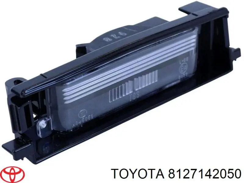 8127142050 Toyota Caixa da luz de fundo de matrícula