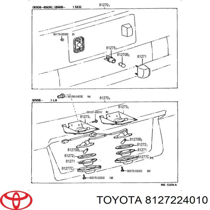 Compre 8127224010 Toyota 