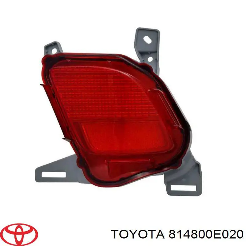 Retrorrefletor (refletor) do pára-choque traseiro direito Toyota 814800E020 preço, a partir de 31,82 USD