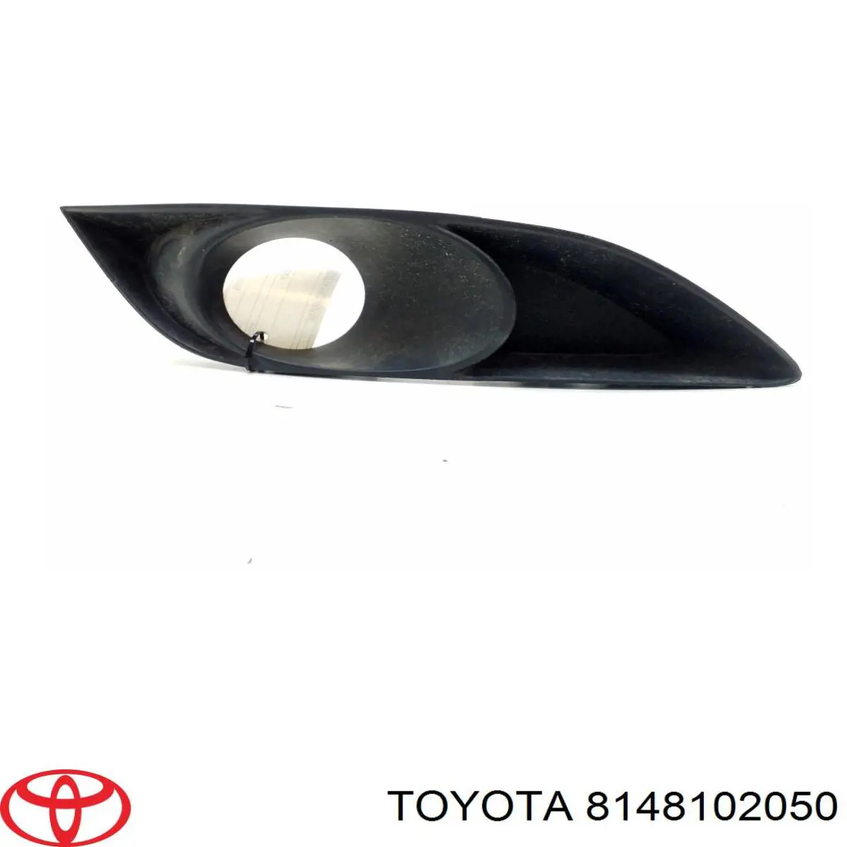8148102050 Toyota Tampão (grelha) das luzes de nevoeiro do pára-choque dianteiro direito