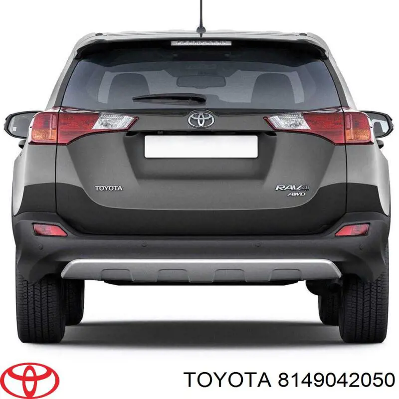 8149042050 Toyota Lanterna de nevoeiro traseira esquerda