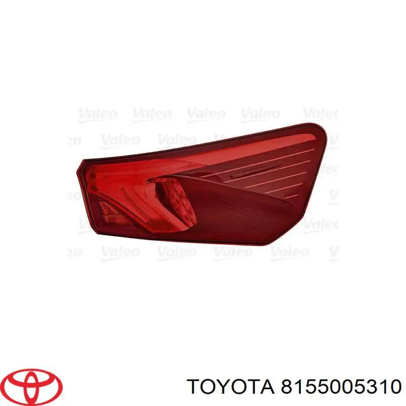 8155005310 Toyota Lanterna traseira direita externa