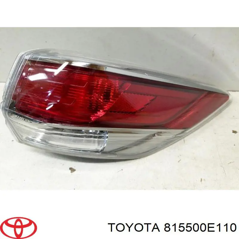 Compre 815500E110 Toyota Lanterna traseira direita externa