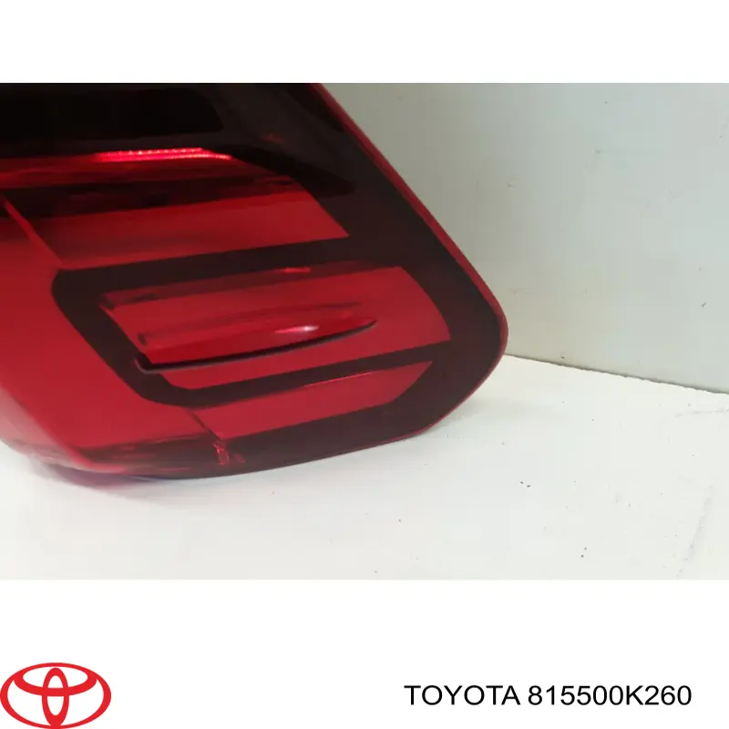 Lanterna traseira direita Toyota 815500K260 preço, a partir de 93,08 USD