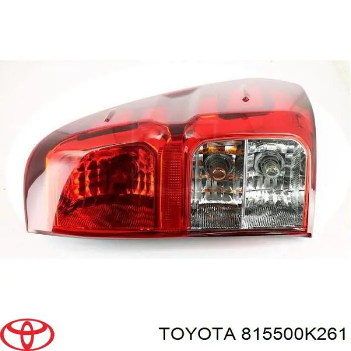 Lanterna traseira direita 815510K260 Toyota