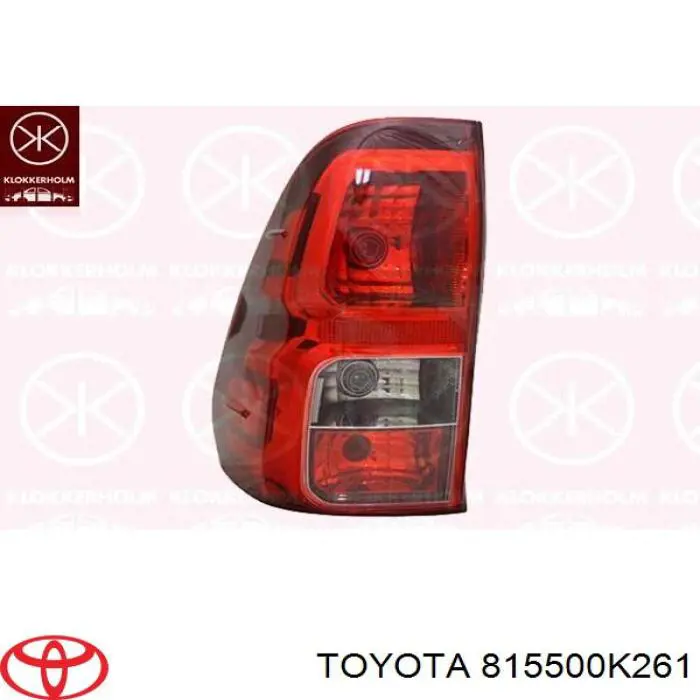 815500K261 Toyota Lanterna traseira direita