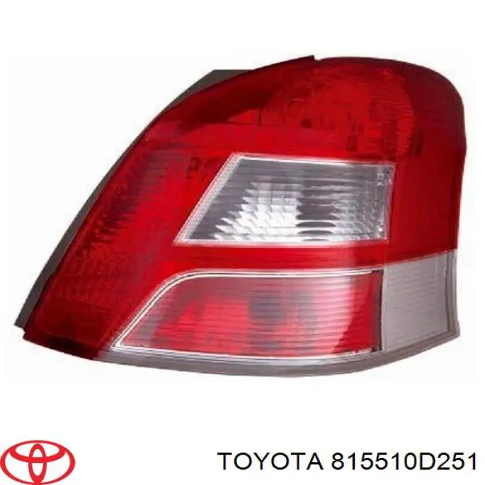 Compre 815510D251 Toyota Lanterna traseira direita