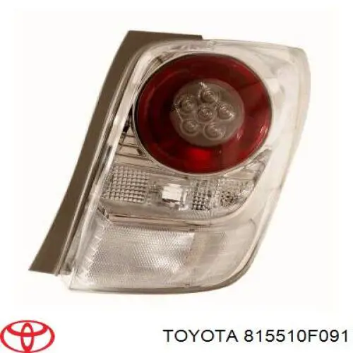 Lanterna traseira direita Toyota 815510F091 preço, a partir de 224,81 USD