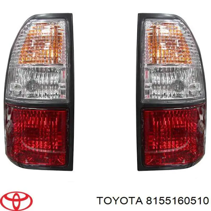 Lanterna traseira direita Toyota 8155060510 preço, a partir de 91,30 USD