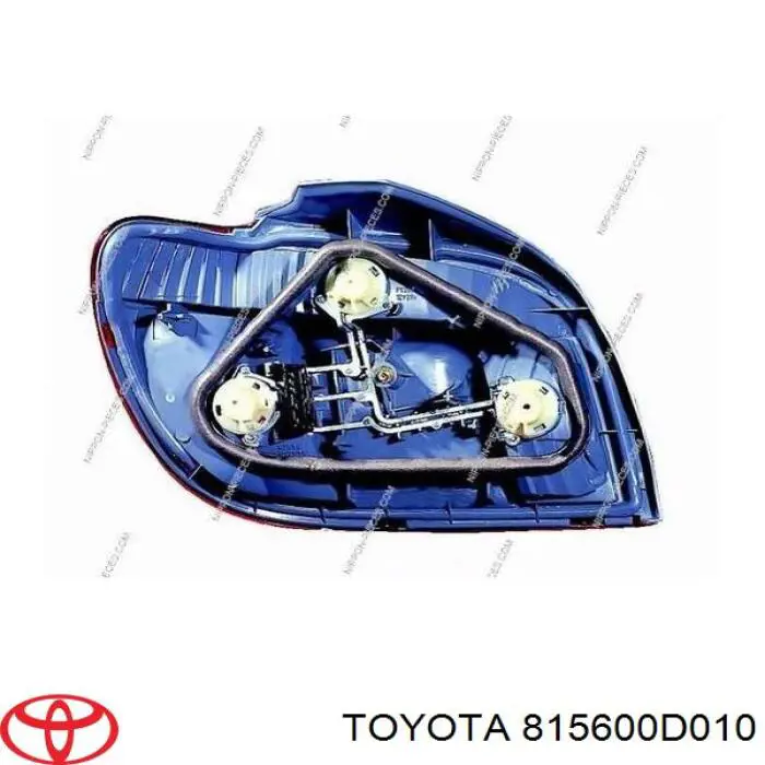 Compre 815600D010 Toyota Lanterna traseira esquerda