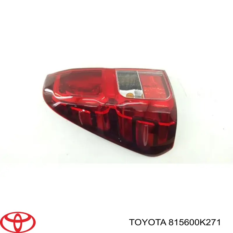 815600K270 Toyota Lanterna traseira esquerda