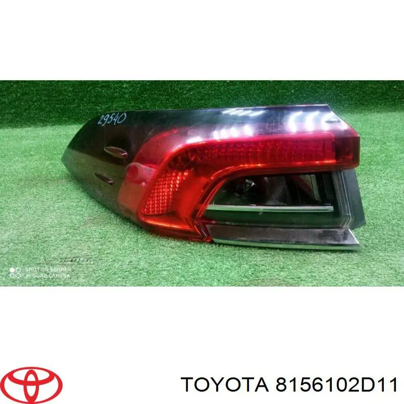 Lanterna traseira esquerda externa Toyota 8156102D11 preço, a partir de 136,46 USD