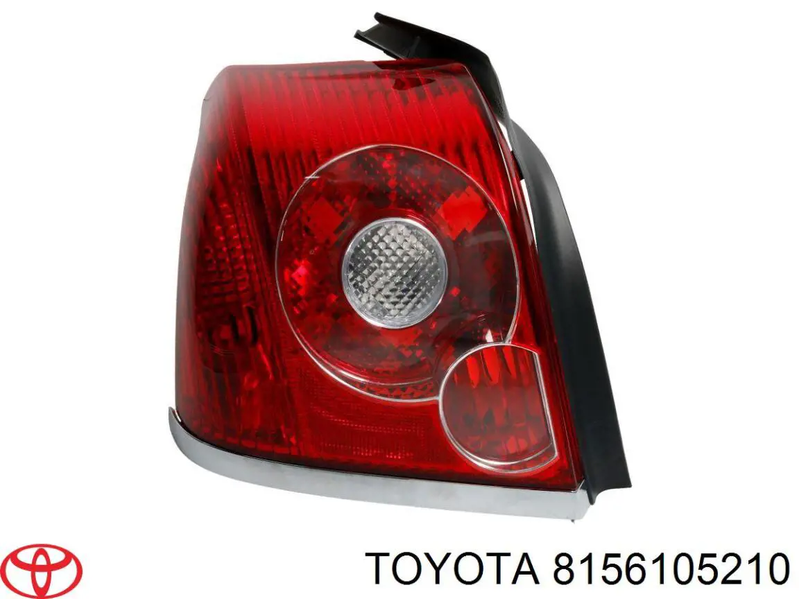Compre 8156105210 Toyota Lanterna traseira esquerda