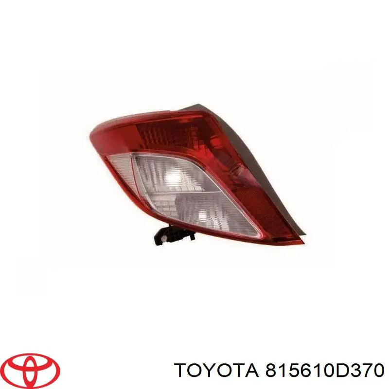 815610D370 Toyota Lanterna traseira esquerda