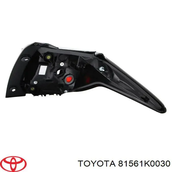 81561K0030 Toyota Lanterna traseira esquerda