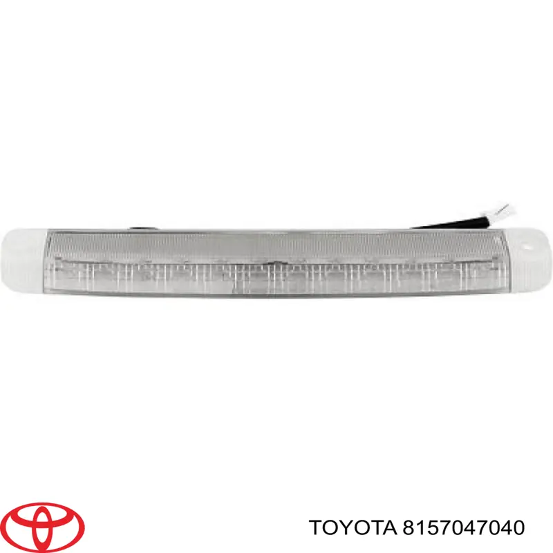 Sinal de parada traseiro adicional Toyota Prius  NHW20