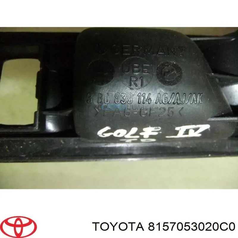 Sinal de parada traseiro adicional para Lexus IS  E1