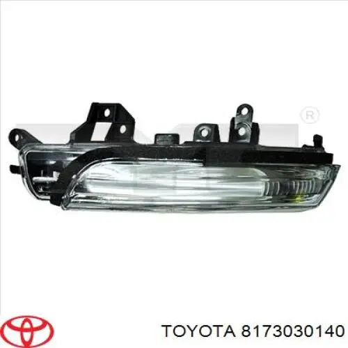 8173030140 Toyota Pisca-pisca de espelho direito